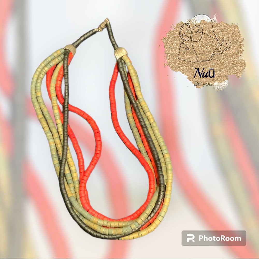 Cool African style Beaded Necklace